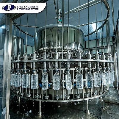 Mineral Water Bottle Filling Plant